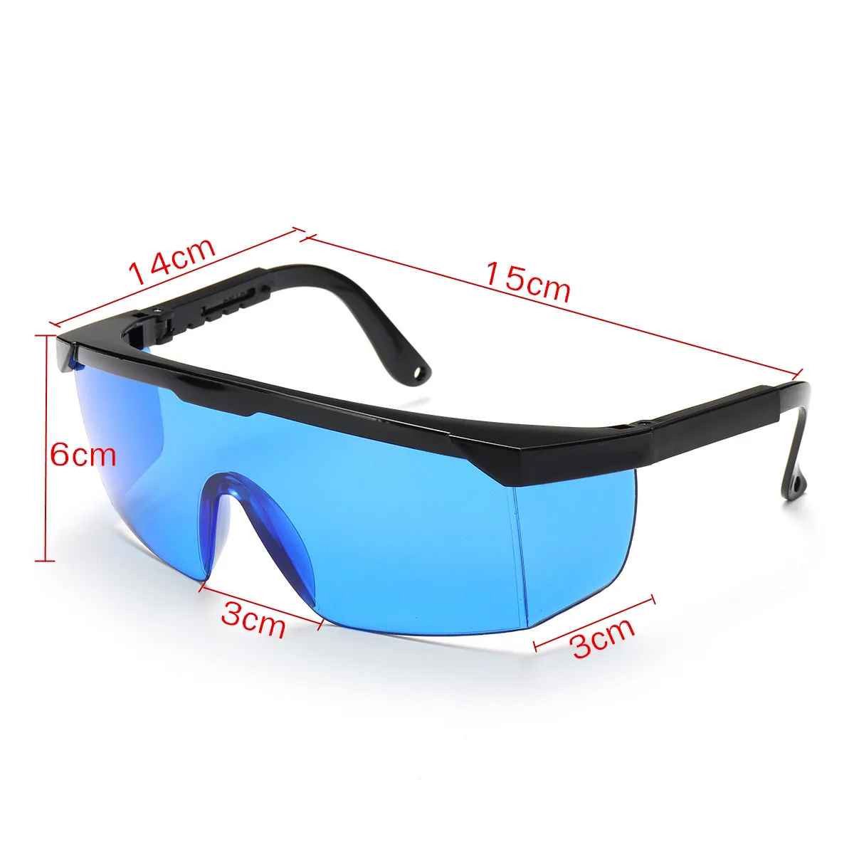 1pcs/2pcs Laser Protection Goggles 200nm-2000nm Laser Safety Glasses IPL-2 OD+4 Stylish Protective Glasses