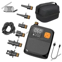 Wireless portable electric air pump with touch screen, tourist on-site inflator, kayak, wind wing, SUP, 8000mAh