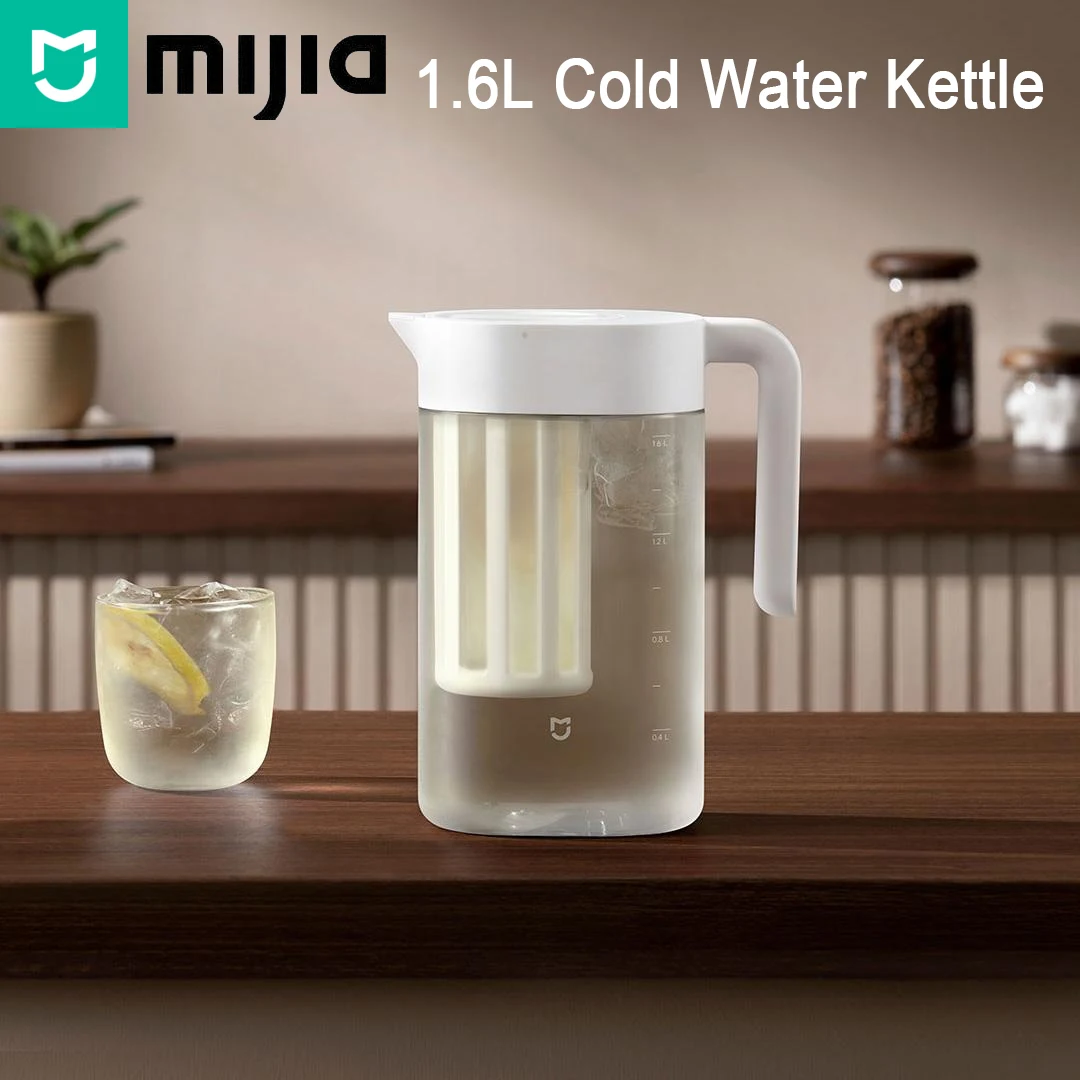 Mijia 1.6L Cold Water Kettle Large Capacity Iced Beverage Dispenser Refrigerator Cold Juice Drink High Quality Storage Tank