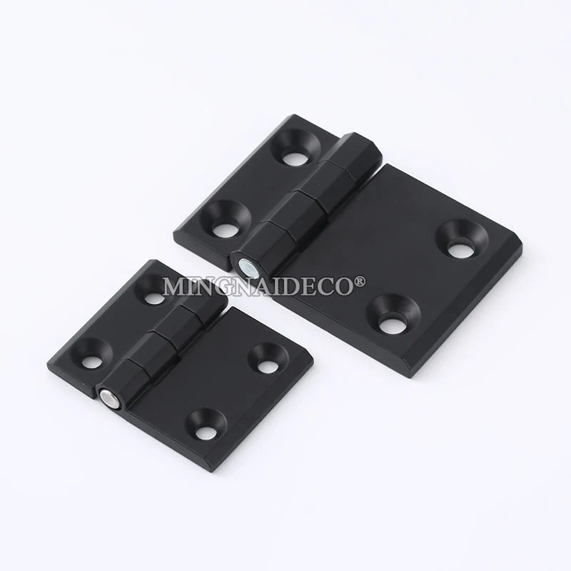 8PCS Zinc Alloy Industrial Equipment Hinges Eccentric Butterfly Cone-hole Hinges Automatic Switch Electrical Cabinet Door Hinges