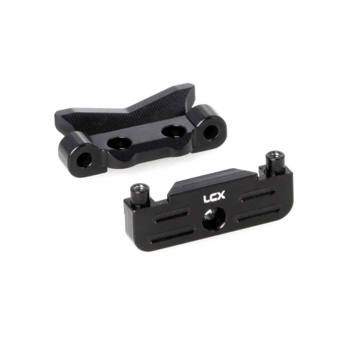 LCX Racing RC Truck Aluminum Suspension Front Bulkhead Rear Pin Mount Upgrades Parts Accessories for 1/24 LOSI Micro-B Buggy