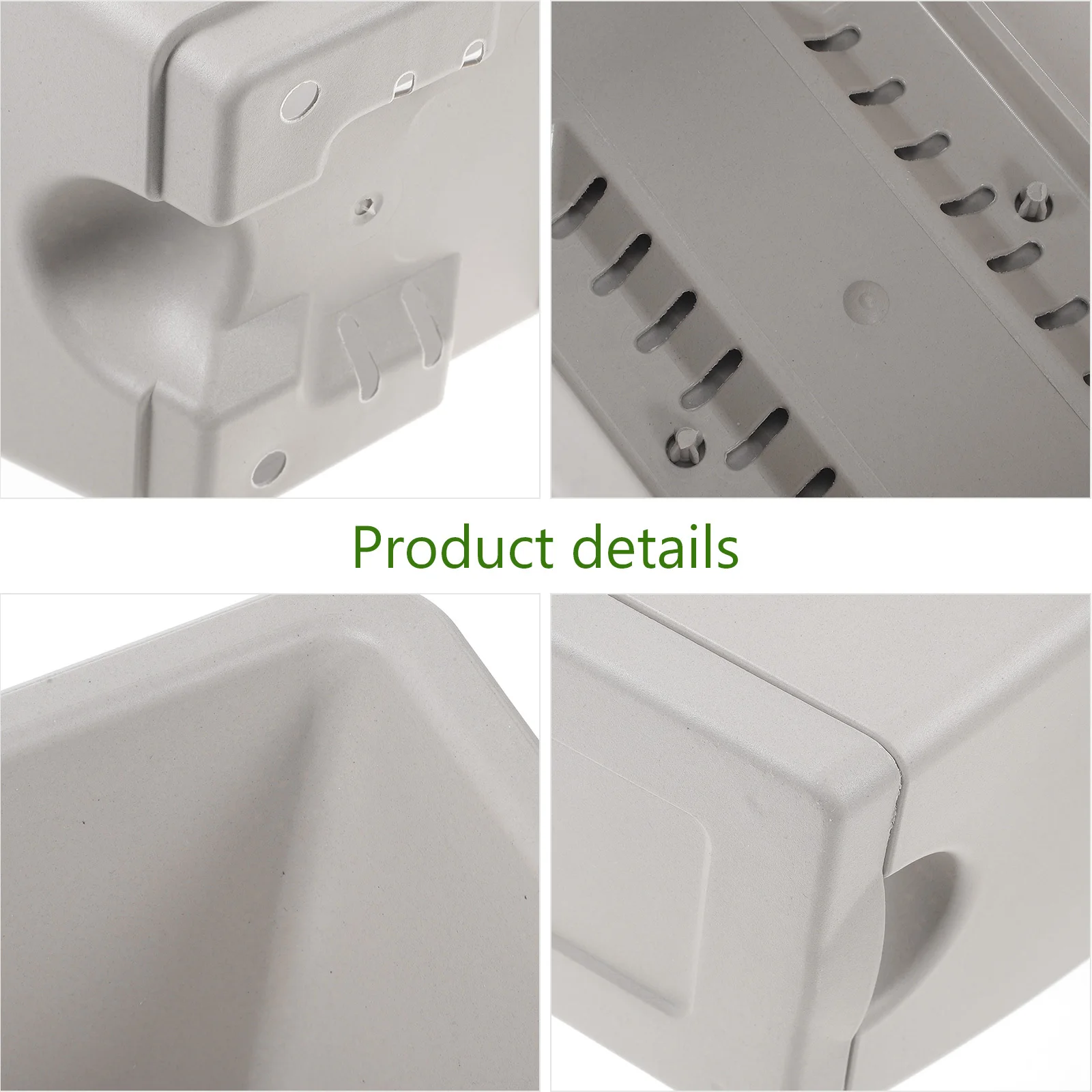 

4Sets Vegetable Planter Pots with Tray Rectangular Window Planter Box Flower Pot Garden Supply Plant Nursery Accessory Garden