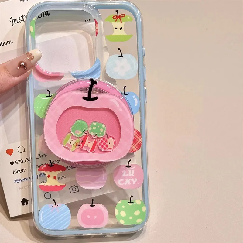 

Apple Shake мультфильм для телефона Magsafe магнитная подставка Griptok для iPhone забавный складной чехол для беспроводной зарядки держатель