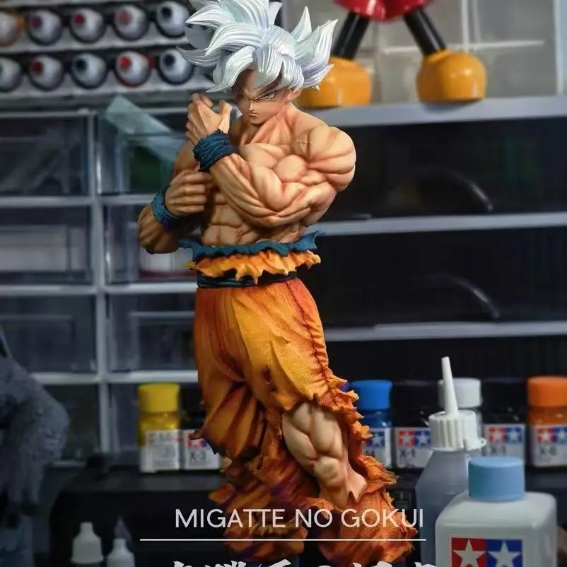 

CK Studio Clouds Rising Zizai Ultimate Skill Wukong SSj3 Dragon BallZ 13.7Inch/35cm Can be move PVC Battle Figure Toys Gifts