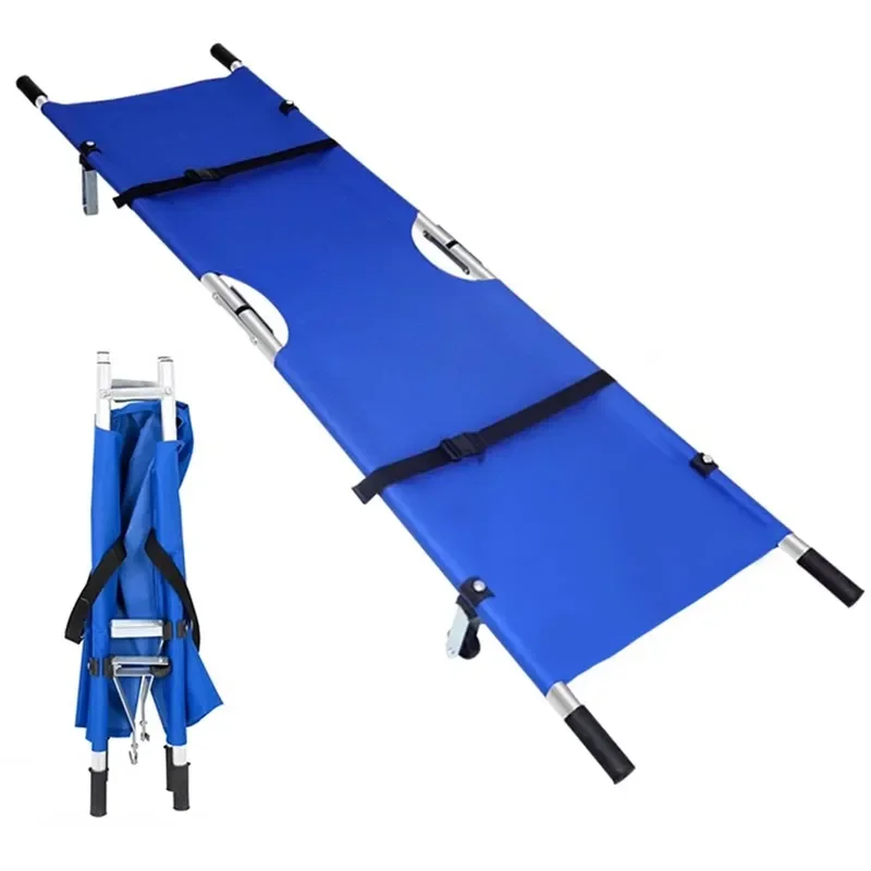 Eco-friendly Outdoor Aluminum Folding Chair Lightweight Bed for Camping Garden Warehouse & Hotel Modern Design Style