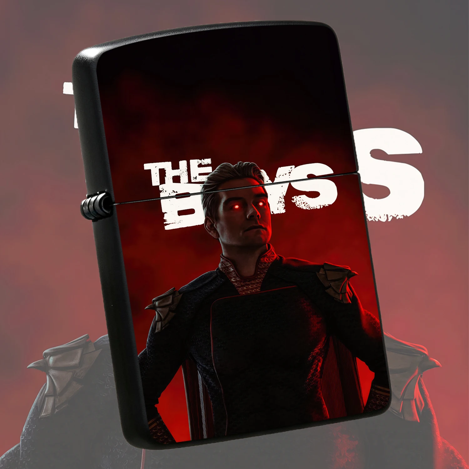 The Boys Series Homelander Themed Portable Daily Use Item, Stylish Red Glowing Eyes Character Decor Accessory, Multi-Scenario Usable Unique Peripheral, Creative Memorial Gift For Show Fans, Trendy Distinctive Carry-Around Decor For Daily Oc