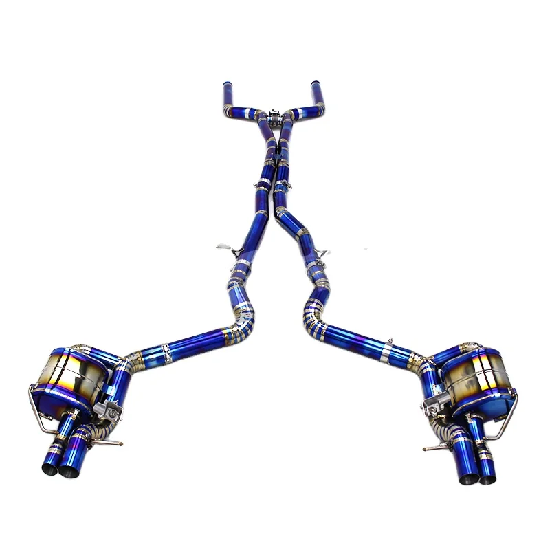 

Yooking Valve Titanium Alloy Catback Exhaust For Mercedes-Benz E63/E63S AMG W213 4.0TT 2016-2023 Muffler System
