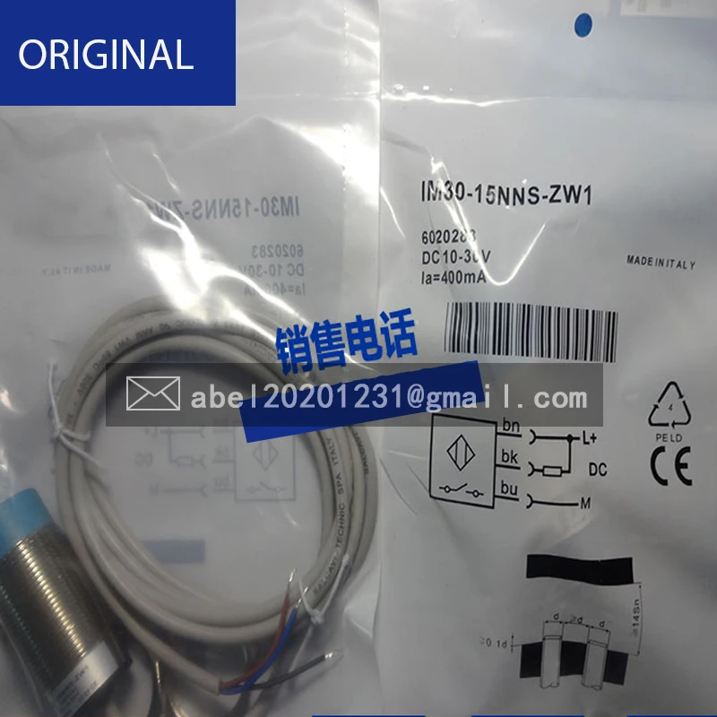 Sensor Im30-15nps-zw1 PNP normalmente abierto