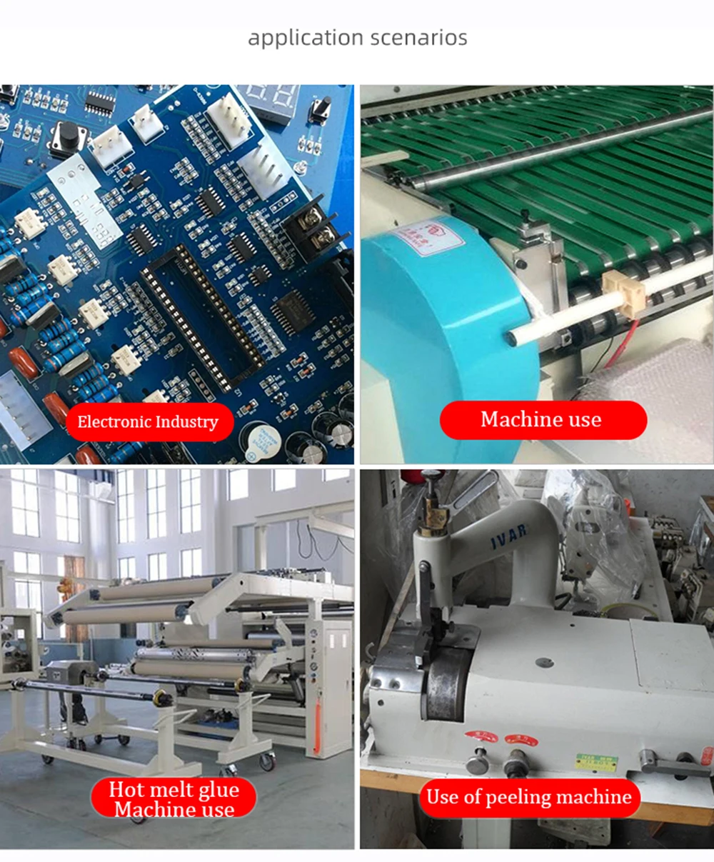 Nastro in tessuto di vetro PTFE, nastro ad alta temperatura per macchina sigillatrice sottovuoto, sigillatrici a impulso manuale Isolamento rivesto in PTFE