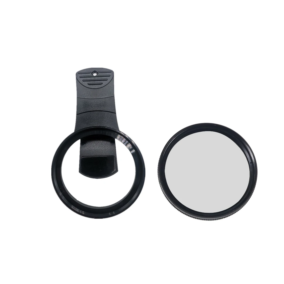 52 mm kreisförmiger, universeller, tragbarer Polarisator-Kameraobjektiv-Clip, CPL/UV-Filter-Set für iPhone, Handy, Smartphone – Detail 6