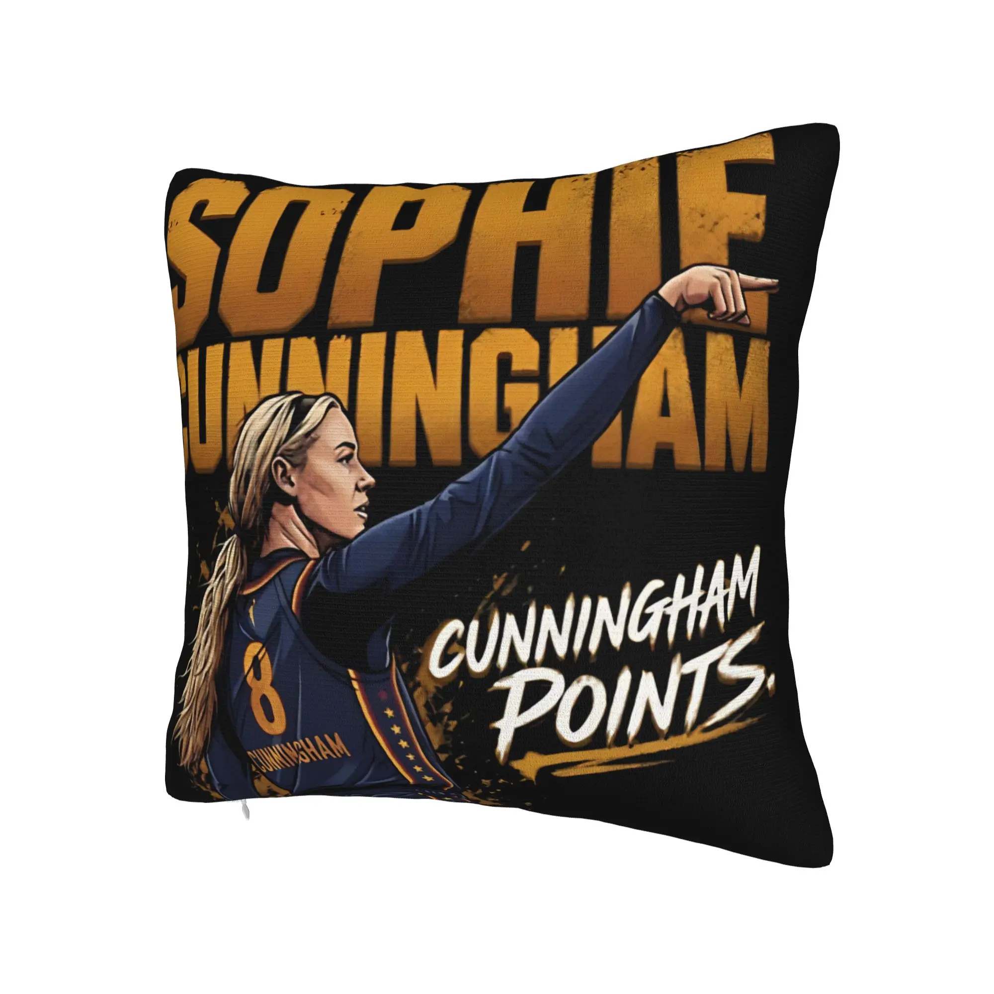 Sophie Cunningham Point Pillowcases Merchandise Soft Cushion Cover Decorations  Pillow Case Cover Seat Multiple Sizes