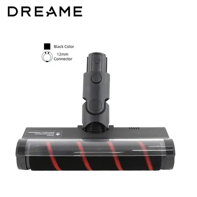 تجميع وحدة فرشاة أرضية صلبة مع فرشاة دوارة، متوافقة مع مكنسة Dreame R10 Pro V12 V13 V16S R20 اللاسلكية المحمولة
