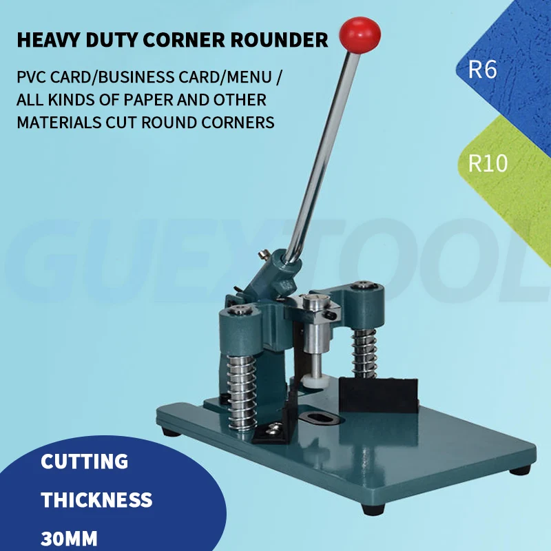 Metal  Corner Rounder Machine Manual Cutting Fillet Machine Process Paper Cutter Foam Cutting Machine Office Business Hand Tools