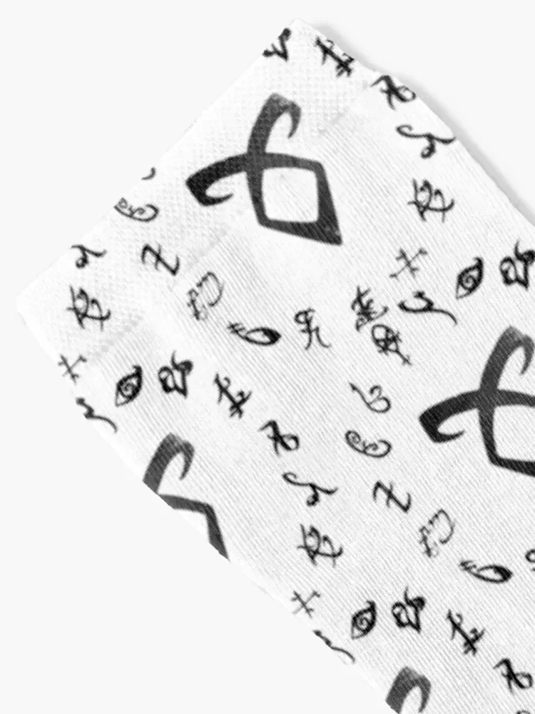 جوارب Shadowhunter runes هدية جمالية مصممة من العلامة التجارية للهوكي جوارب نسائية للرجال