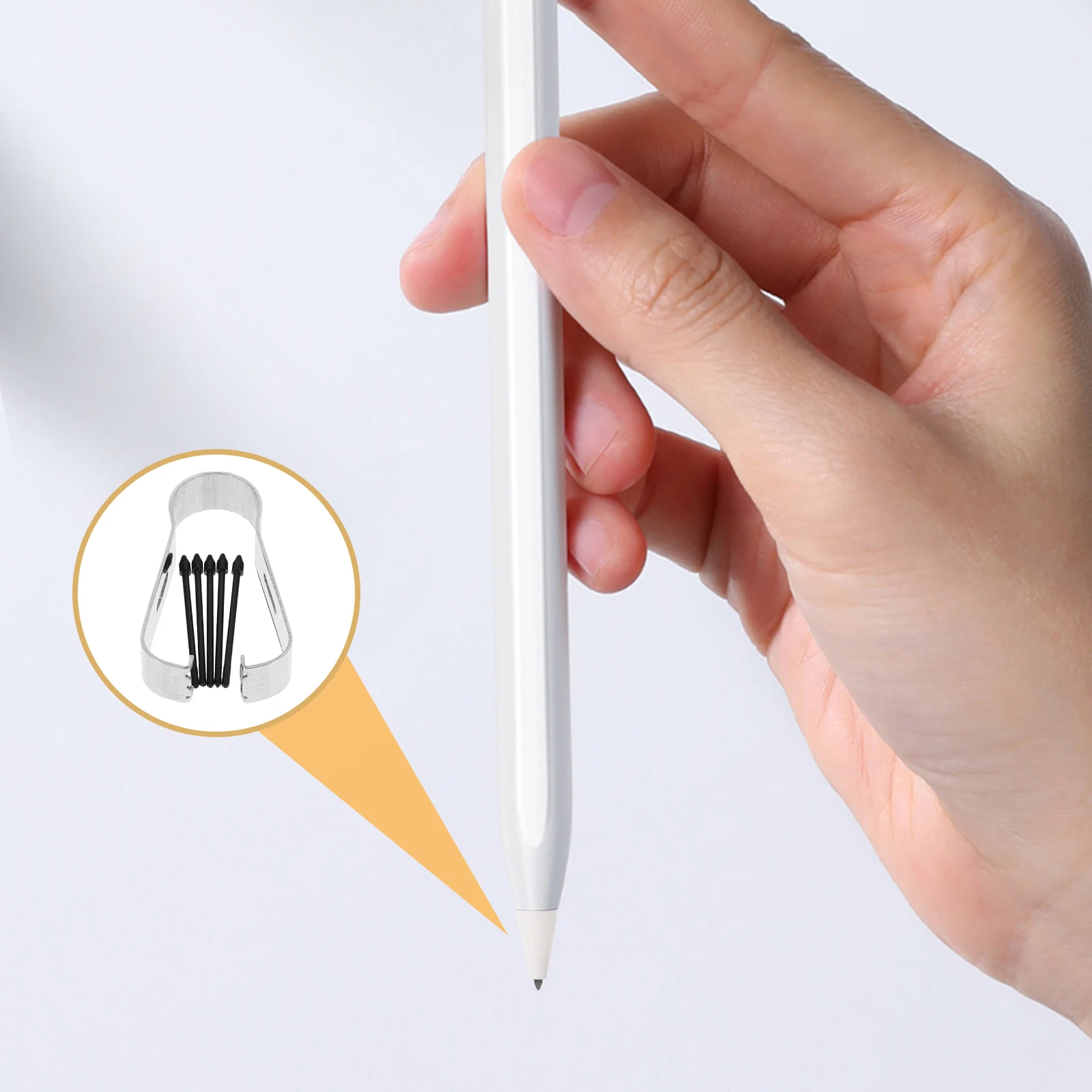 

1Set Conductive Stylus Nibs Replaceable Pen Tips for S7 No Noise Scratch Resistant Pen Tips