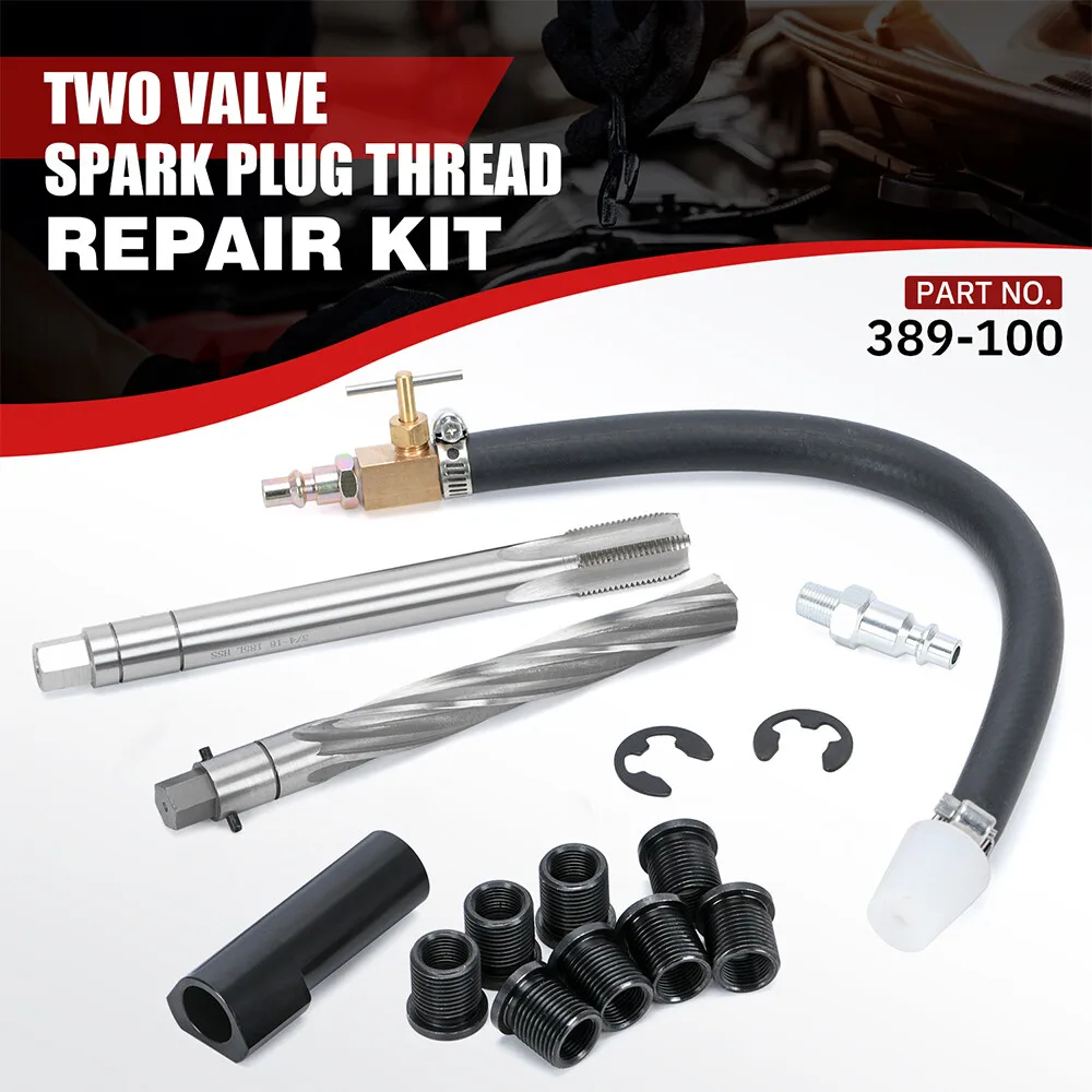 38900 Spark Plug Thread Repair Kit for Ford 4.6L 5.4L 6.8L 2-Valve Engines