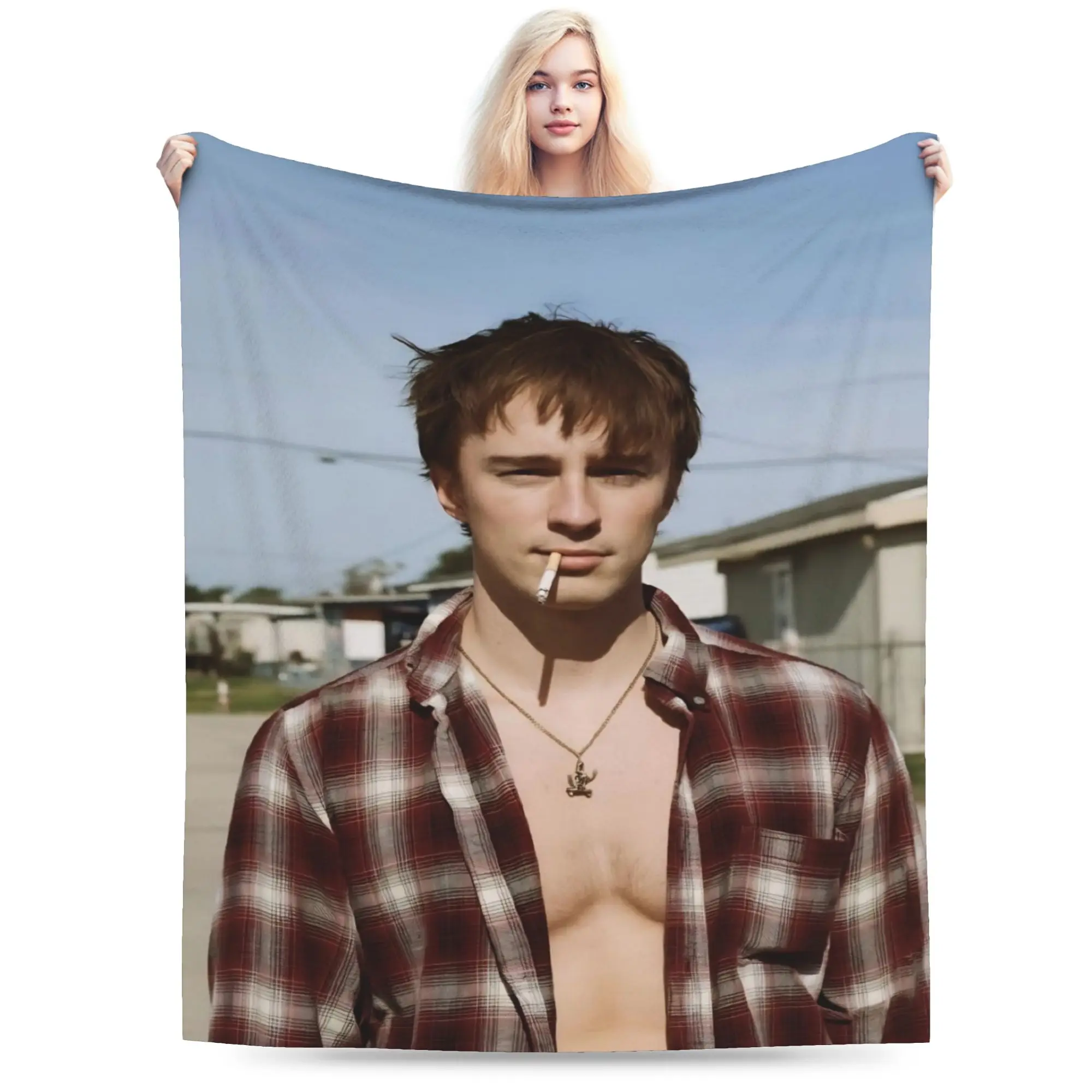 Starkey Rafe Cameron Gift Blanket For Men Women Super Soft Cozy  Throw Blankets for Living Room 50x60 Inches Multiple Sizes