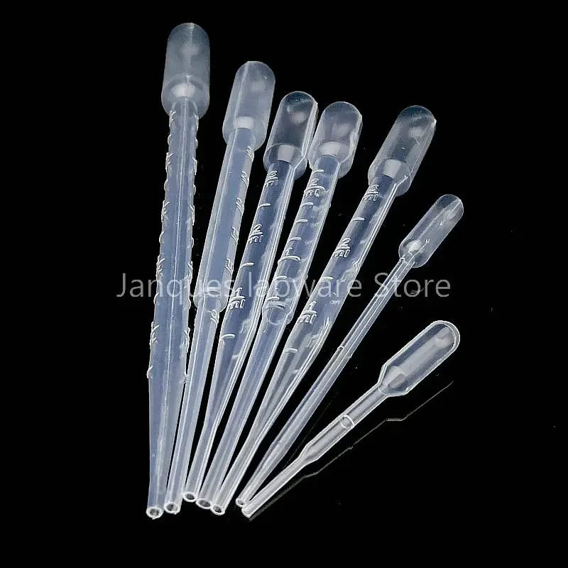 Laboratuvar 0.2ml 0.5ml 1ml 2ml 3ml 3l l 5ml 10ml plastik Pasteur pipet Transfering tek kullanımlık damlalık