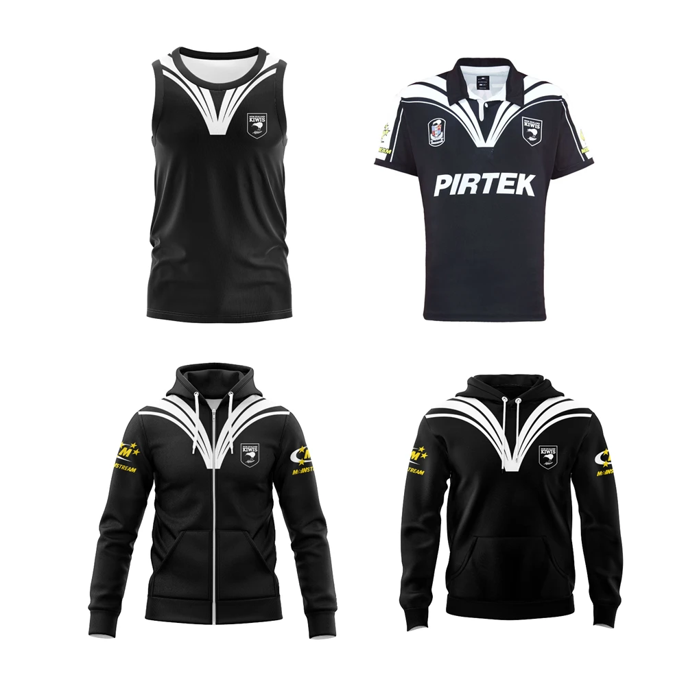 2025 kiwis rugby jersey Hoodie jacket T-shirt New style KIWIS rugby shirt Hoodies singlet