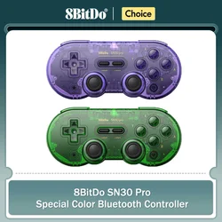 8BitDo SN30 Pro Game Controller for Nintendo Switch Android MacOS Steam Windows PC Joystick Wireless Bluetooth Gamepad