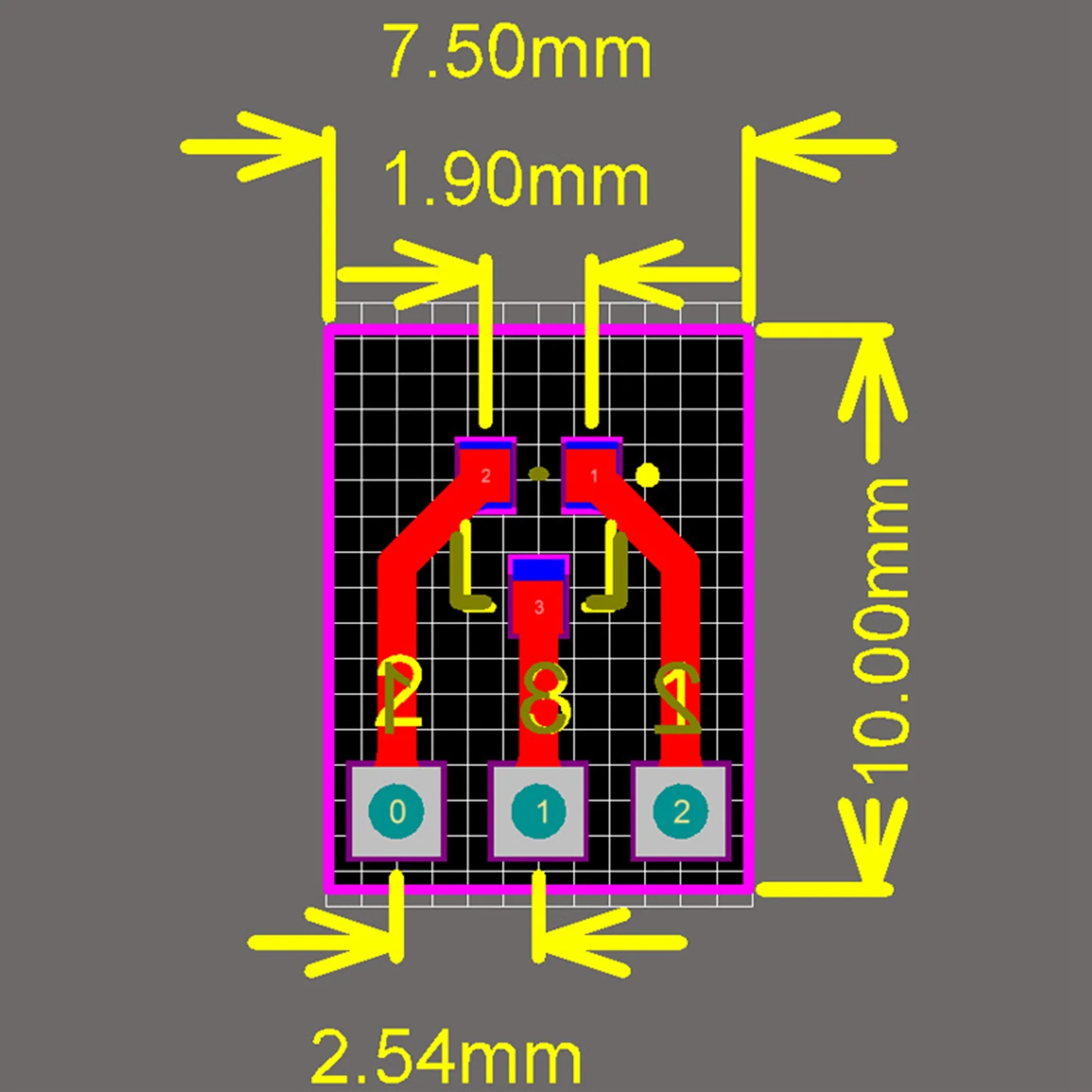 100PCS SOT23 SOT23-3 Turn SIP3 Double-Side SMD Turn to DIP Adapter Converter Plate SOT SIP IC Socket PCB Board DIY Kit