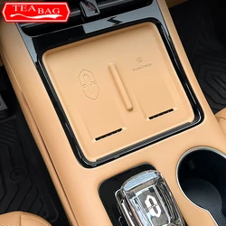 For Aito M5 M7 2024 2022 2023 Car Styling Wireless Charging Mat Silicone Protective Mat Decoration Auto Modified Accessories