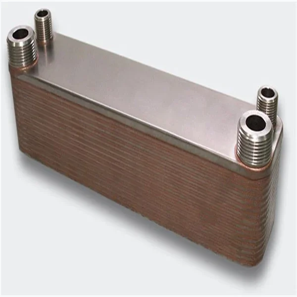 

Refrigerant R22, R404A, R410A Condenser Central Heating Copper Brazed Plate Heat Exchanger