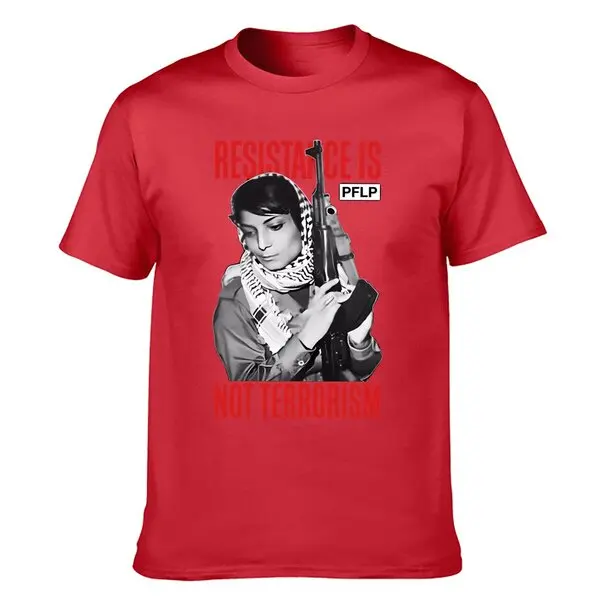 My Icoonn Women\'s Leila Khaled Resistance T-Shirt