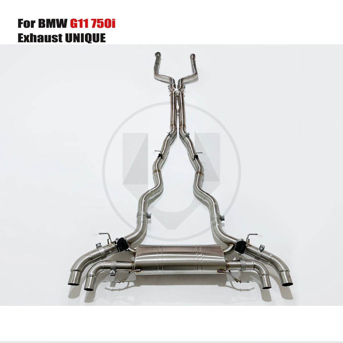 

UNIQUE for 2016-2023 Bmw G11 750i V8 4.4T SS304 Valve Exhaust High Performance Exhaust Pipe for Exhaust System