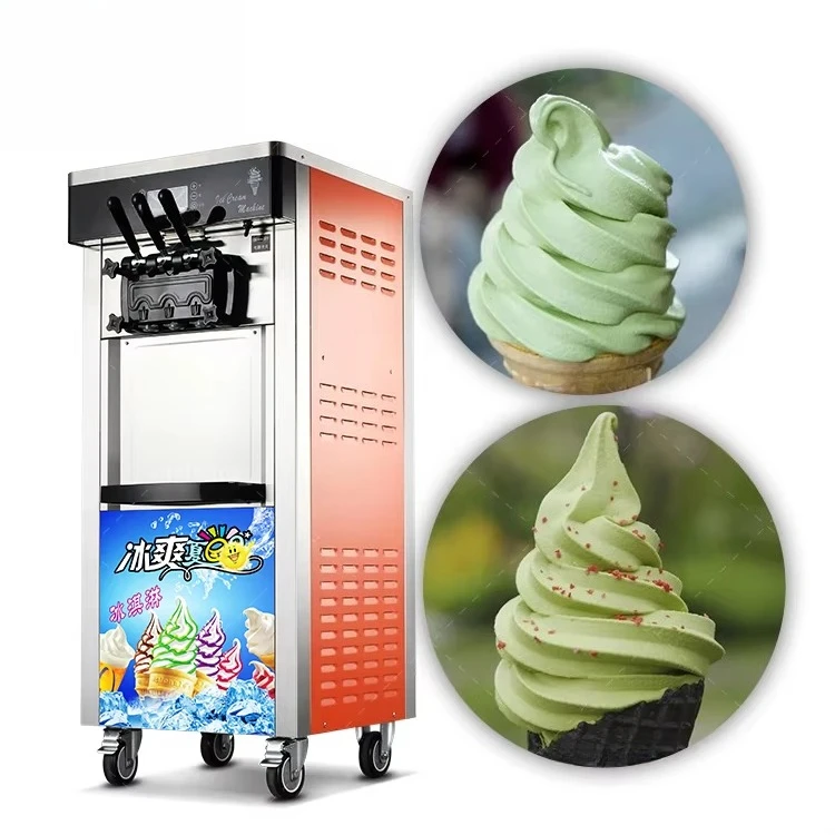Automatic Soft Serve Ice Cream Machine Commercial Ice Cream Machine for Sale Professional Ice Cream Maker Manufacturer Machine