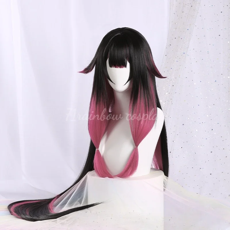 Genshin Impact Damselette Columbina Cosplay Wig Game Kuutar Hair Christmas Cosplay Wigs