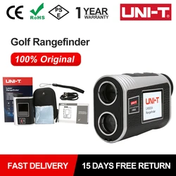 UNI-T Golf Rangefinder With Slope Adjustment 600m 1000m 1500m Laser Range Finder For Hunting Monoculars LCD Display