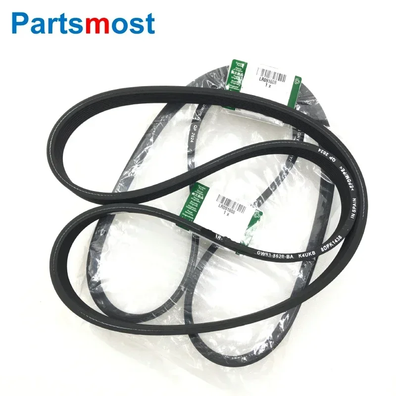 

C2D49052 LR091608 3.0L SC V6 PETROL ENGINE AUTO DRIVE BELT FOR LAND ROVER RANGE ROVER VELAR 2017- JAGUAR GW93-8620-BA 8DPK1438