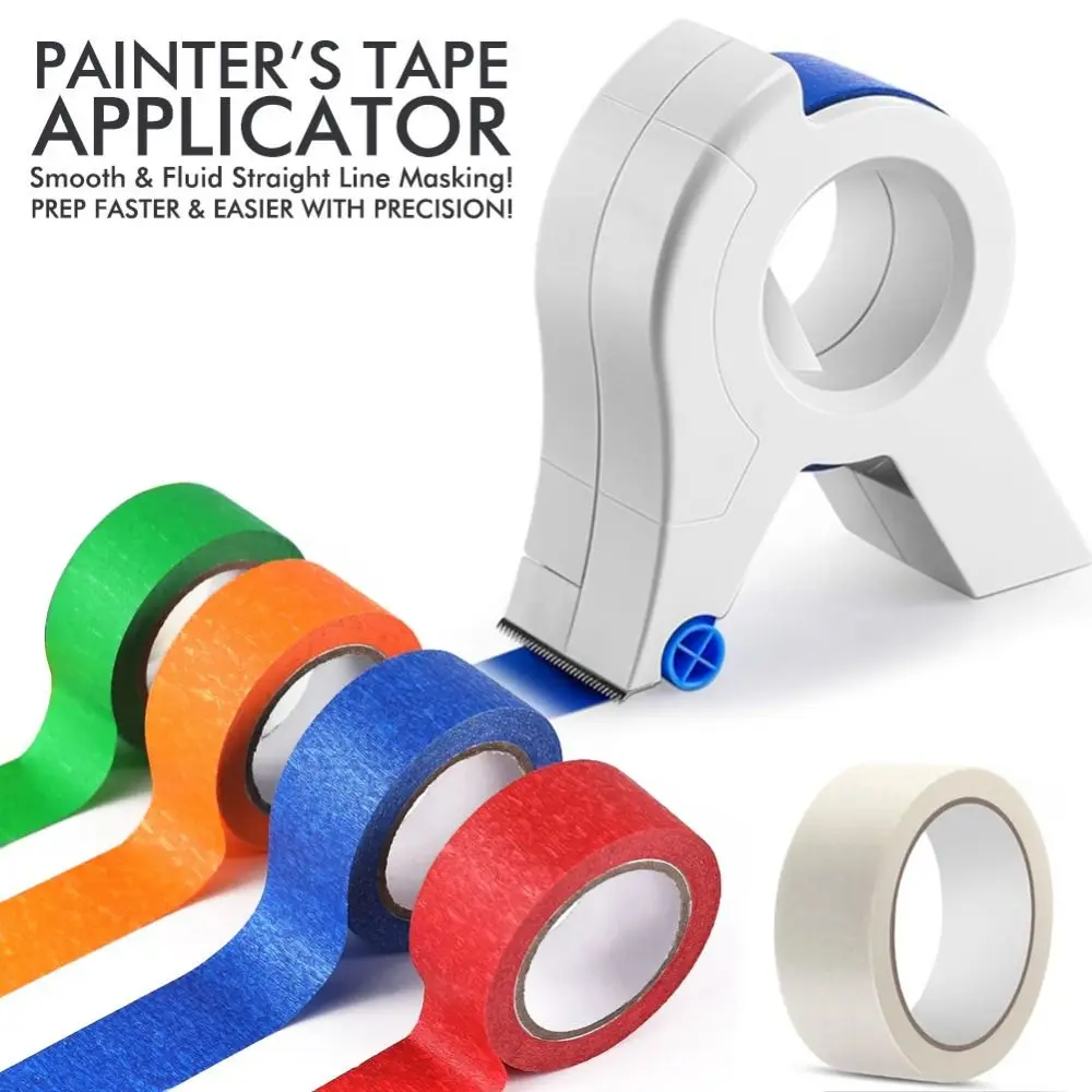 

Easy Seam Tape Sticker Machine & Stickers Sets Cutting Tools Dispenser Machine Painter Masking Tape Applicator Portable