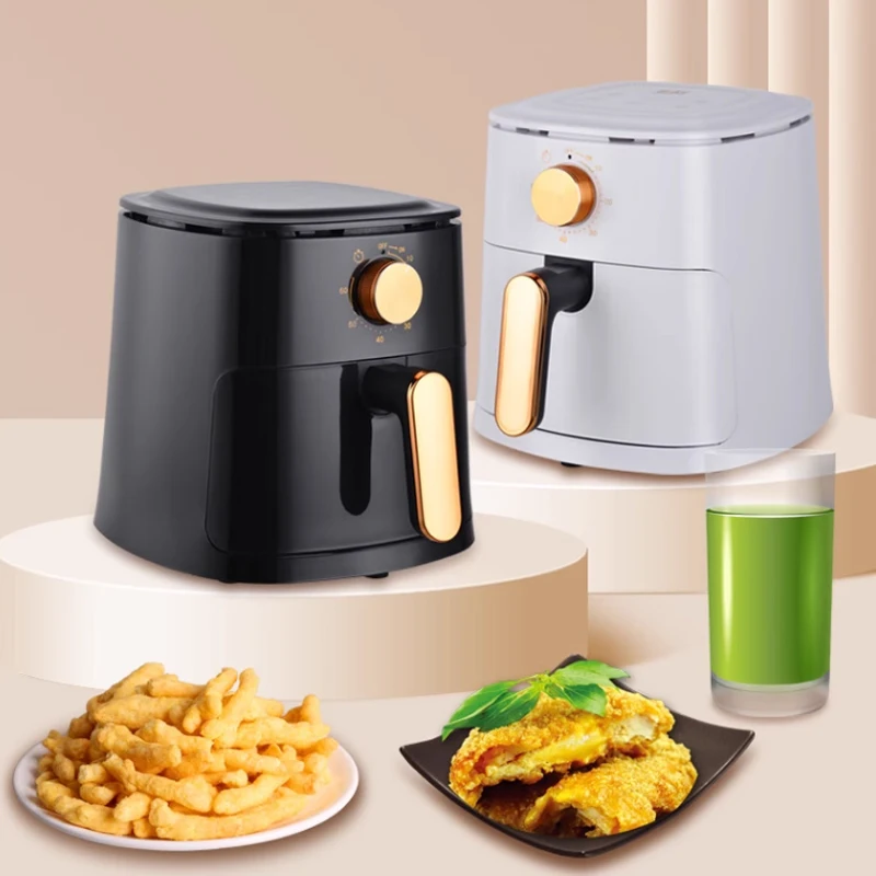 4L No Oil Mini Electric Air Fryer Household Air Fryer Oil Free Deep Fryer Multifunction Health Fryer