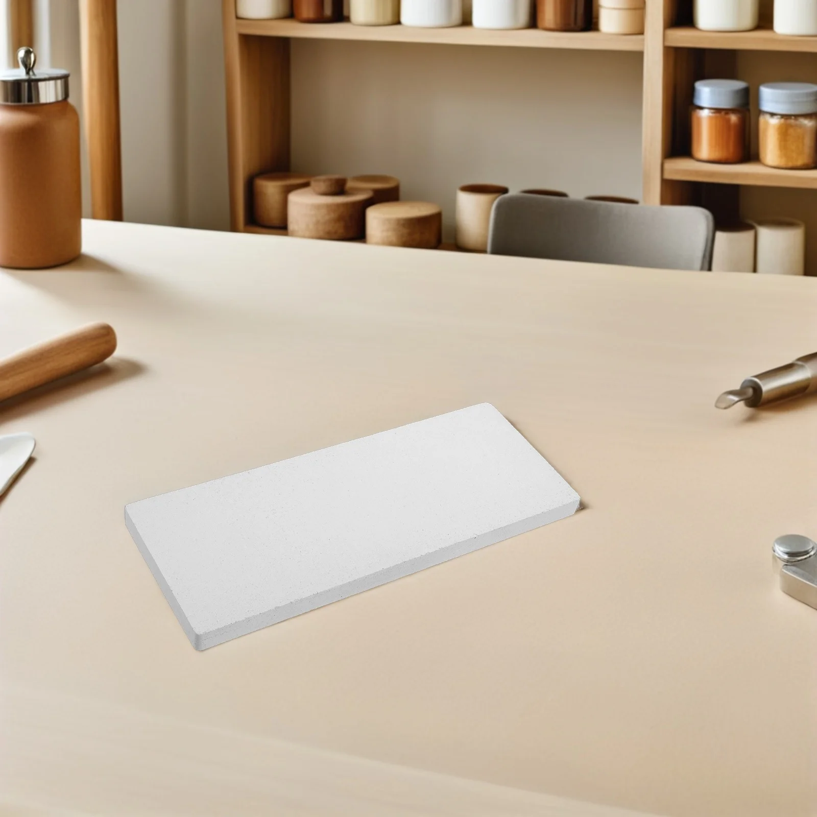 لوح لحام بدرجة حرارة عالية لصنع المجوهرات لوحة لحام مقاومة للحرارة وسادة عازلة مقاومة للحريق الطوب الحراري #5