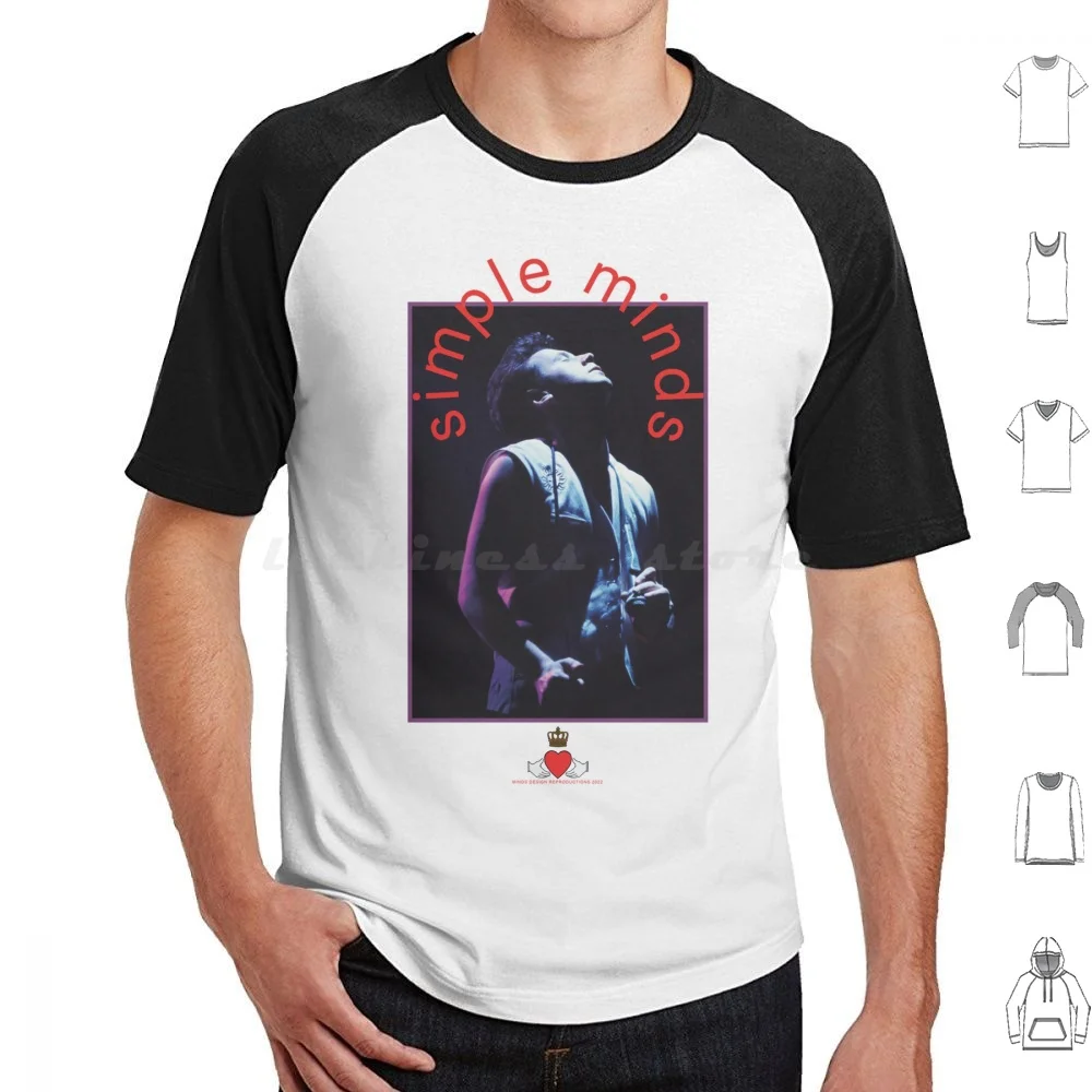 

Simple Minds-Verona T Shirt Big Size 100% Cotton Simple Minds Jim Kerr Charlie Burchill Street Fighting Years Dont You Forget