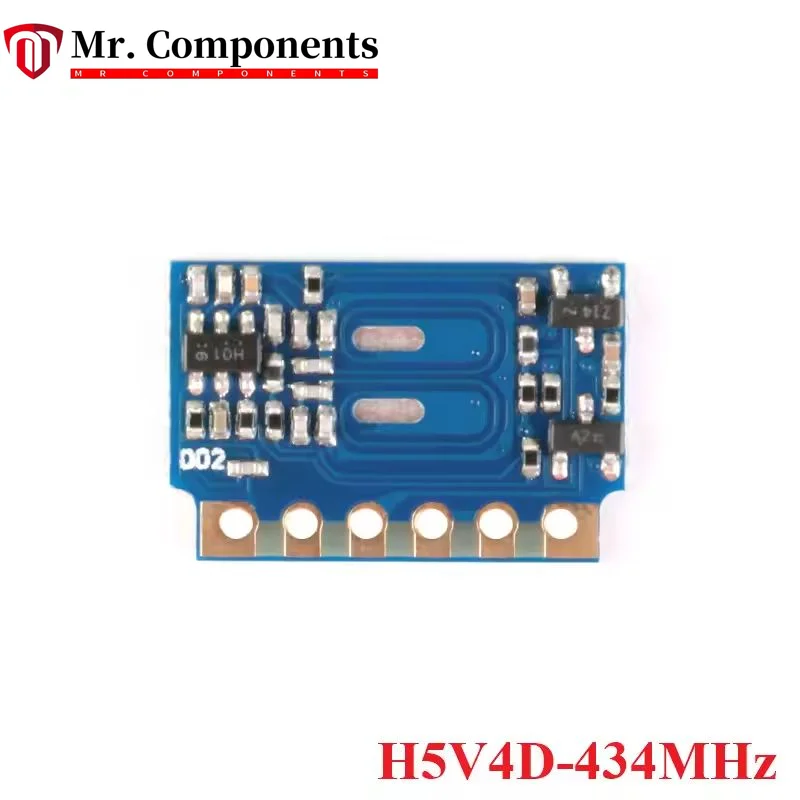 1PCS H5V3M 315MHz H5V4D 434MHz Modulo ricevitore telecomando senza fili Supereterodina RF per casa intelligente ASK FAI DA TE elettronico