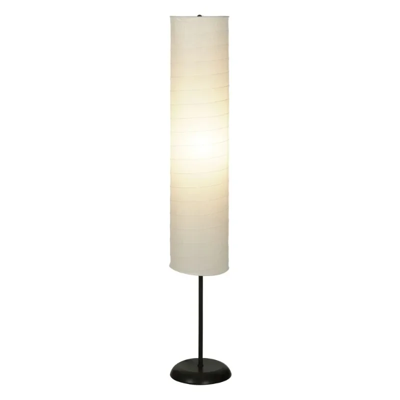 

NEW Bohemian Collapsible Floor Lamp, with Ricepaper Ivory Shade