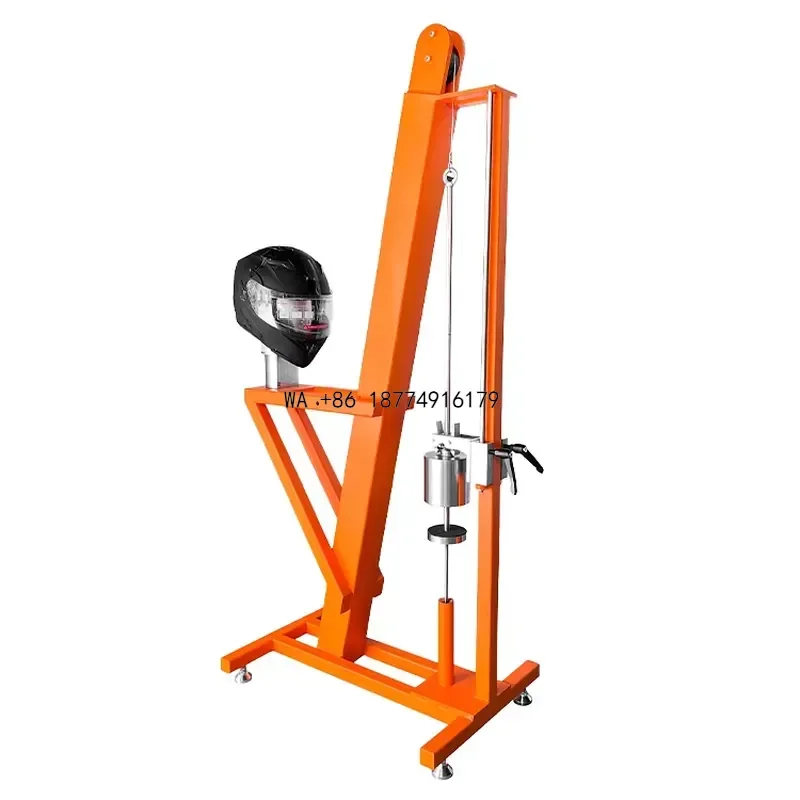 wmwmnu HOTOTECH Helmet Retention System Stability Tester Roll-Off Test Equipment