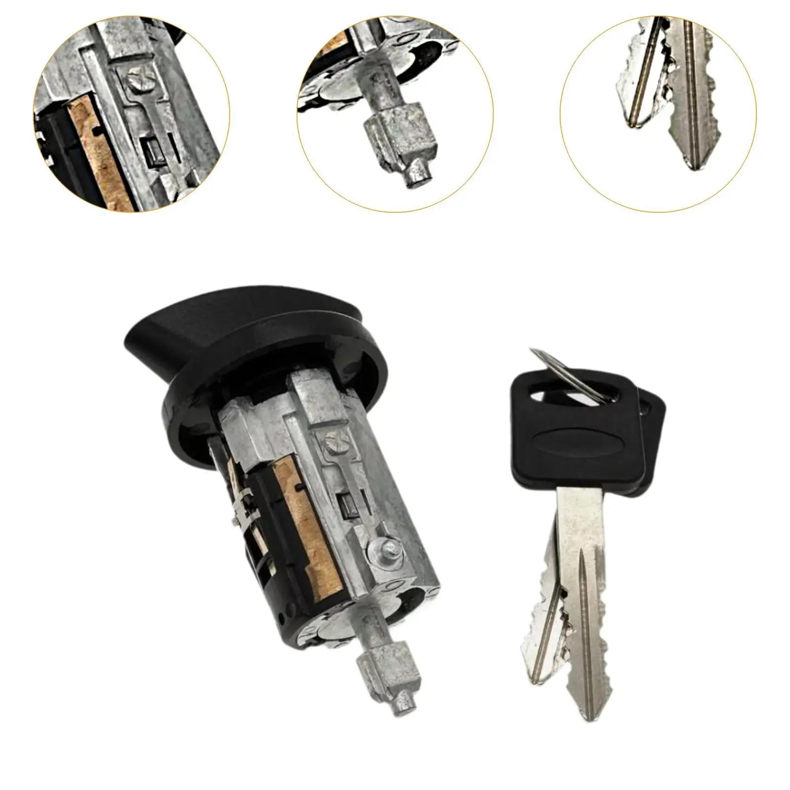 Ignition Lock Cylinder 1L3Z11582A for Mercury Auto Accessory Metal