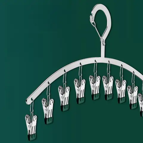 Legging Storage Hanger with 10 Clips