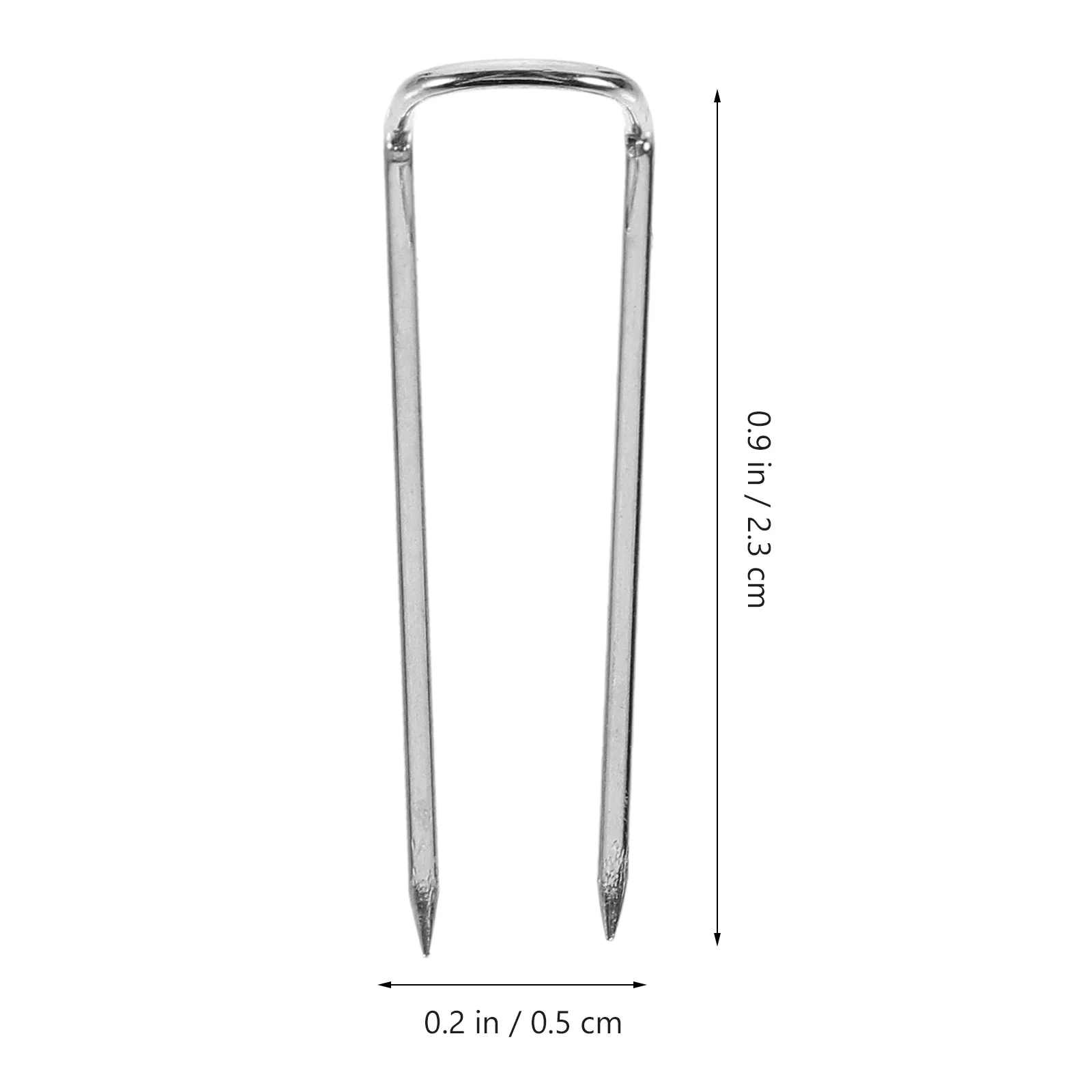 

1 Box U Shape Pins Double Blocking Push Pins for Crochet Sewing Quilting Crafts Bouquet DIY Needle Tools