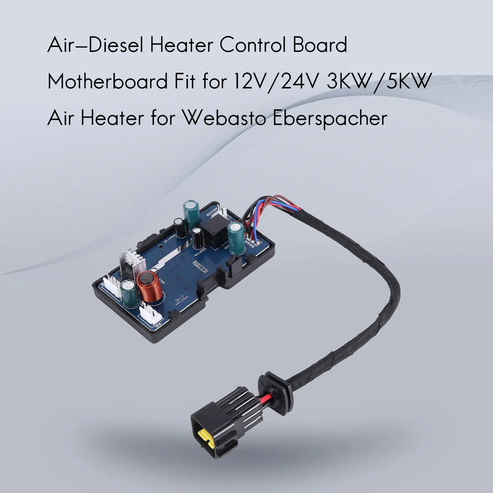 에어 디젤 히터 제어 보드 마더보드, Webasto Eberspacher용 에어 히터, 12V, 24V, 3KW, 5KW 에 적합, 1 개