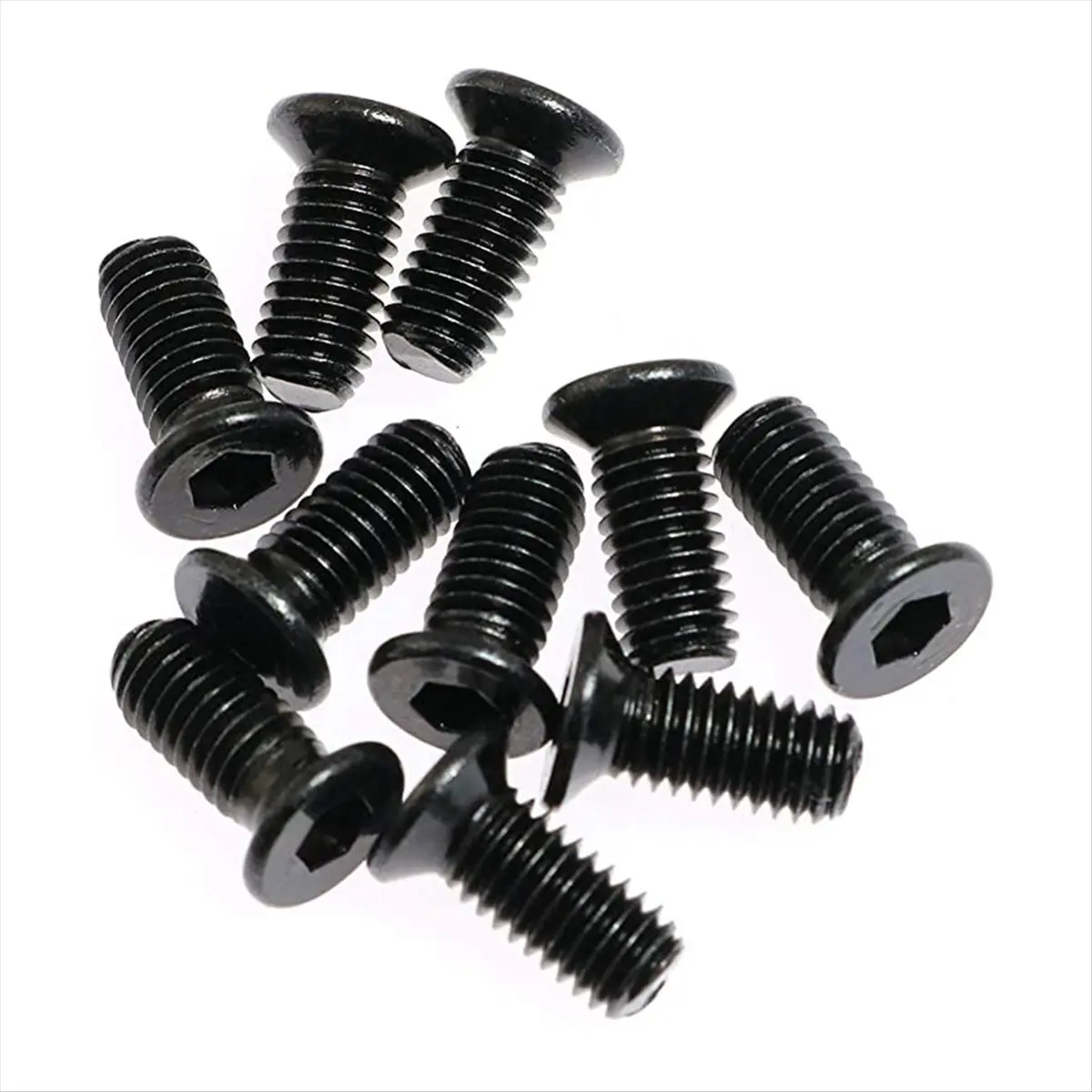 #29N (Black)Scooter Frontal Head Screws Attachment Flat Head Screws,Outdoors