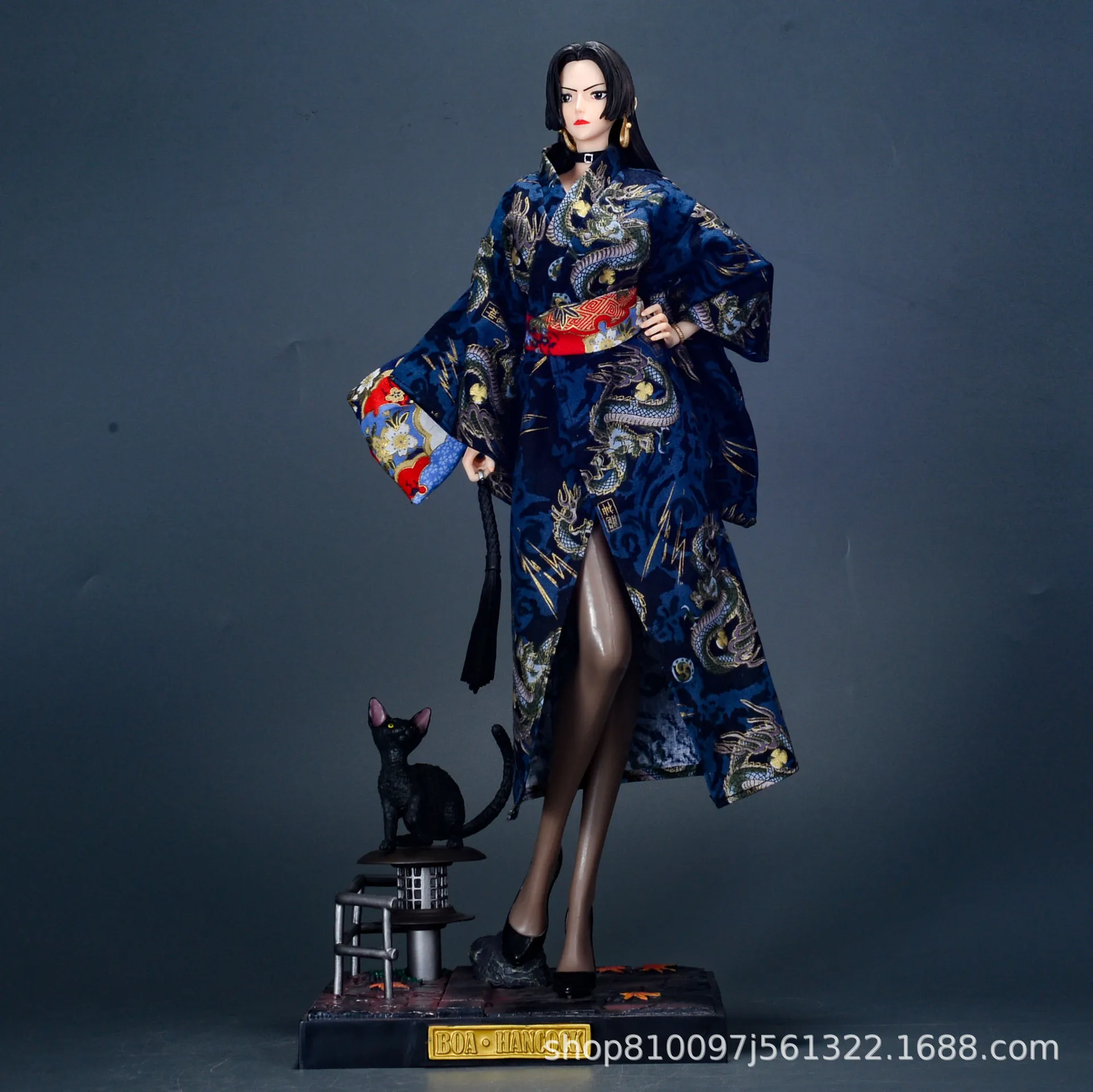 

46cm One Piece Figures Boa Hancock Figure Female Emperor Anime Figure Pvc Model Statue Ornament Doll Collectible Decora Toy Gift