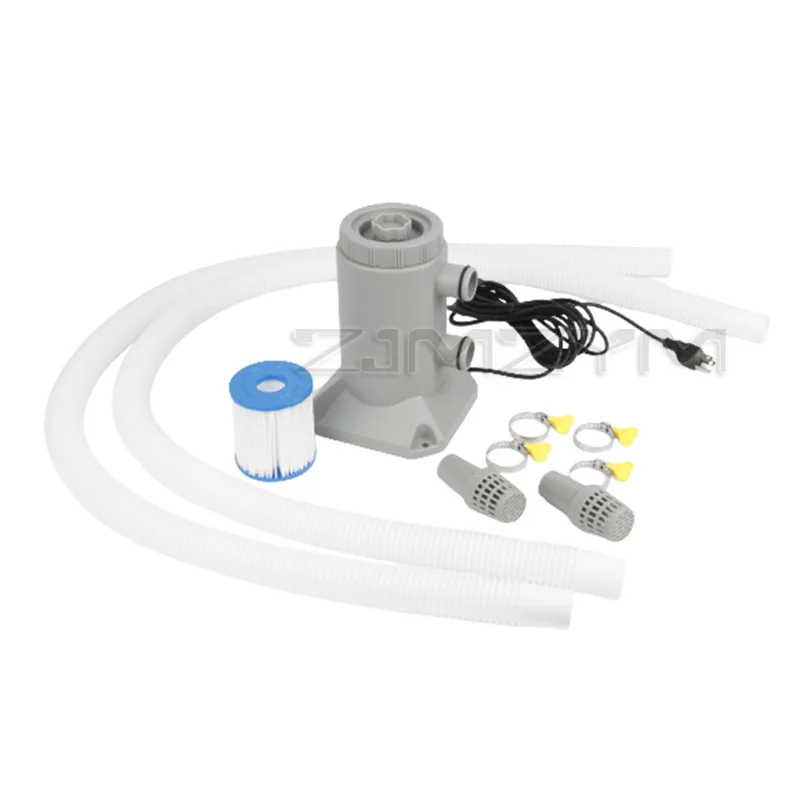 

Картриджный фильтрующий насос 120 В, 75 Вт для надземных бассейнов — канализационный насос с низким содержанием воды 250 л/ч с улучшенной скоростью расхода фильтрации