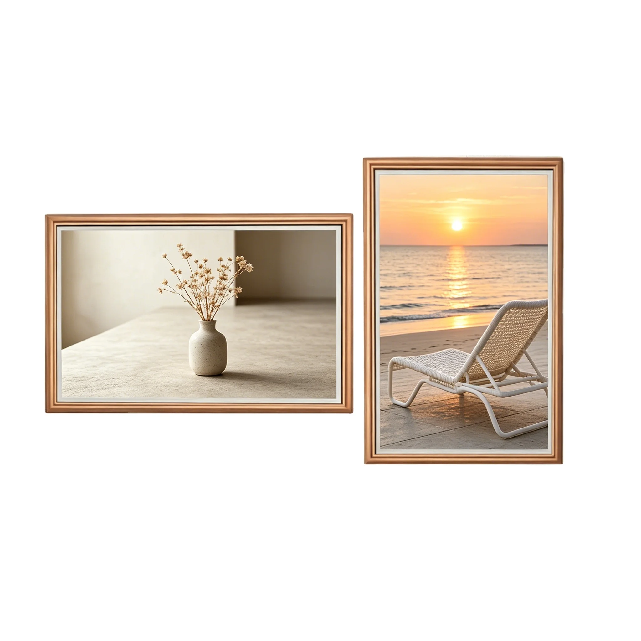 Custom Indoor Digital Photo Frame Display Equipment 43 Inch Poster Video Lcd Signage Screen Art Event Commercial Screen Display