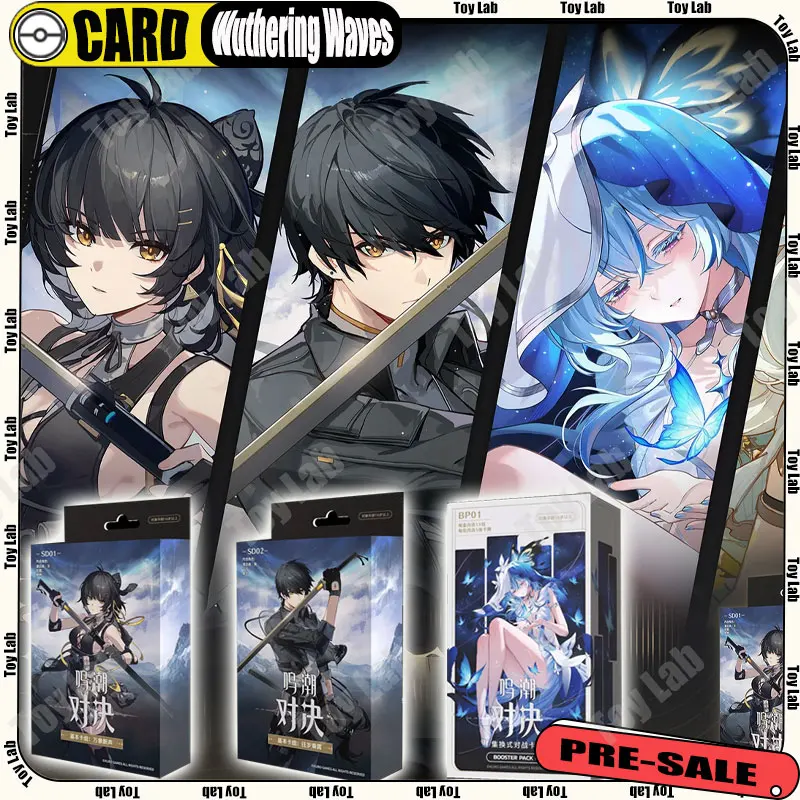 UCP Wuthering Waves TCG Vol.1 Collectible Trading Card Booster Box Basic Cards Set Anime Game Periphery Card Box Collection Gift