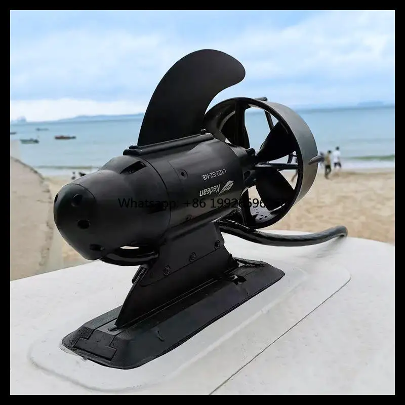 

High Power Electric Sup Fin Motor Stand Up Paddle Board Surfing Detachable Propeller Fins Thruster Conversion Water Accessories